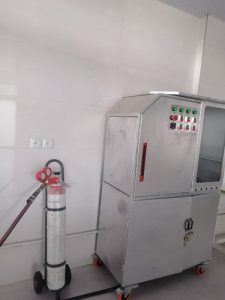 تست اشتعالپذیری ماسک
