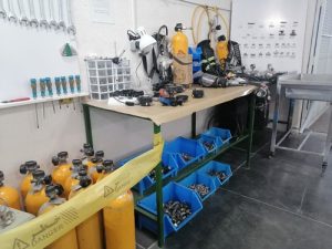 سرویس و تعمیرات دستگاه تنفس همراه SCBA 1